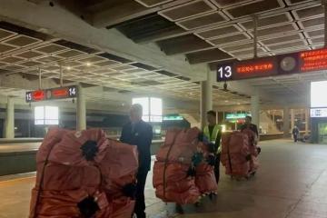 “雙十一”來臨預計將有1000噸電商快件從這里發出