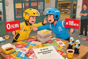 外賣行業亂成一鍋粥，美團淘寶餓了么集體呼吁抵制無序競爭