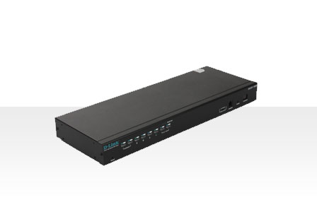 DCAT-1008 8端口機(jī)架型CAT5 KVM 多電腦切換器