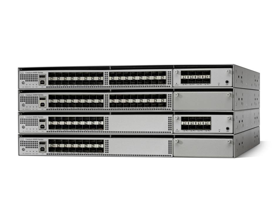 Cisco Catalyst 4500-X 系列萬兆以太網固定配置交換機
