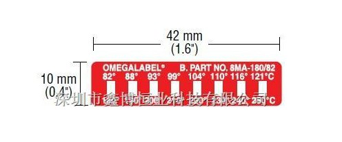 8MA,8MB測溫紙