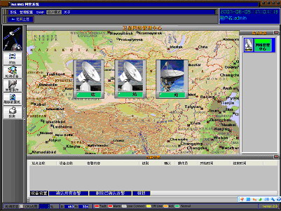 衛星通信網絡監控系統