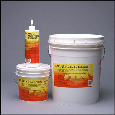 3M™ 拉線潤滑劑 WL-1, 4 桶/箱, 1 加侖裝