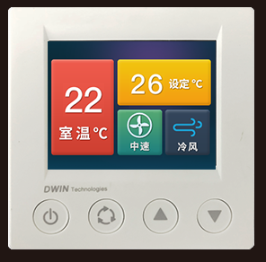 智能彩屏墻裝面板系列TR028C1