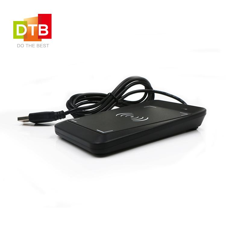 廠家直銷 非接觸式ic id高頻hf讀寫器 usb讀卡器 桌面型nfc讀寫器