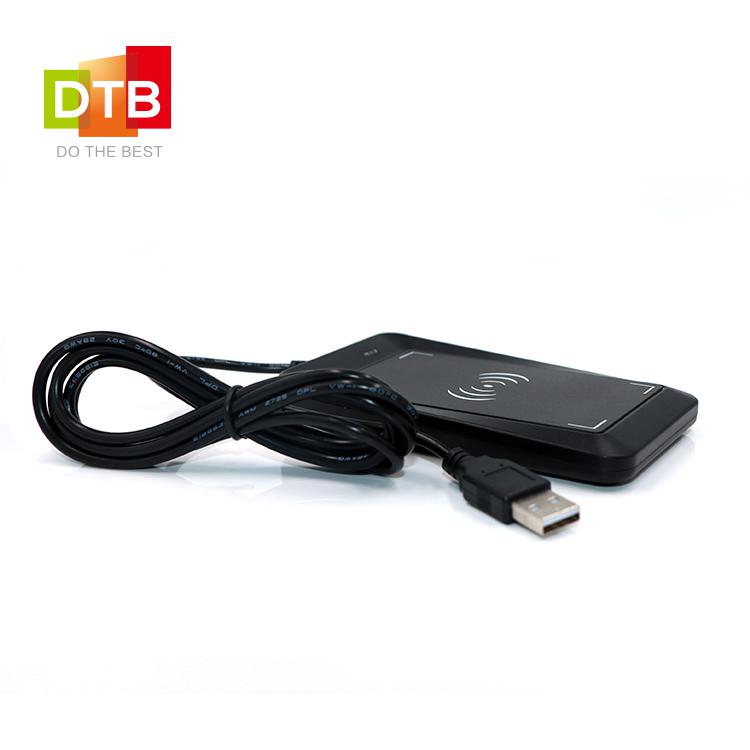廠家直銷 非接觸式ic id高頻hf讀寫器 usb讀卡器 桌面型nfc讀寫器