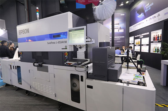 愛普生攜全新數字標簽印刷機亮相 PRINT CHINA 2019
